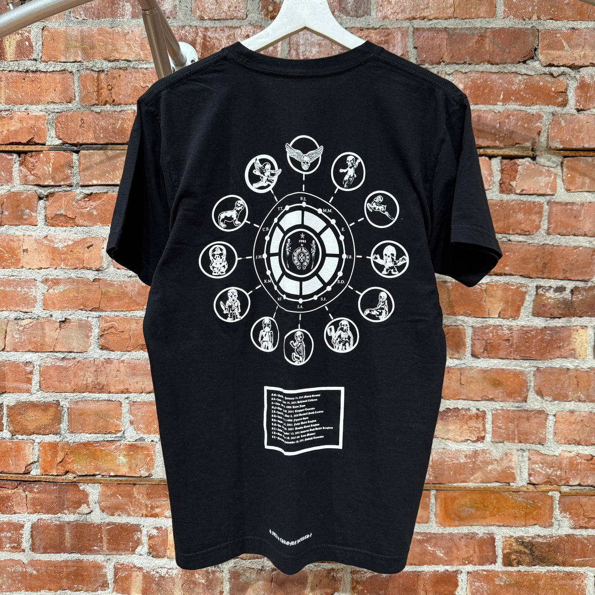 CHROME HEARTS FOTI TEE ‘BLACK’