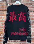 SUPREME x YOHJI YAMAMOTO x TEKKEN FW22 KING SWEATER ‘BLACK’