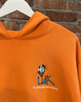 CHROME HEARTS MATTY BOY BUILD PULLOVER HOODIE ‘ORANGE’