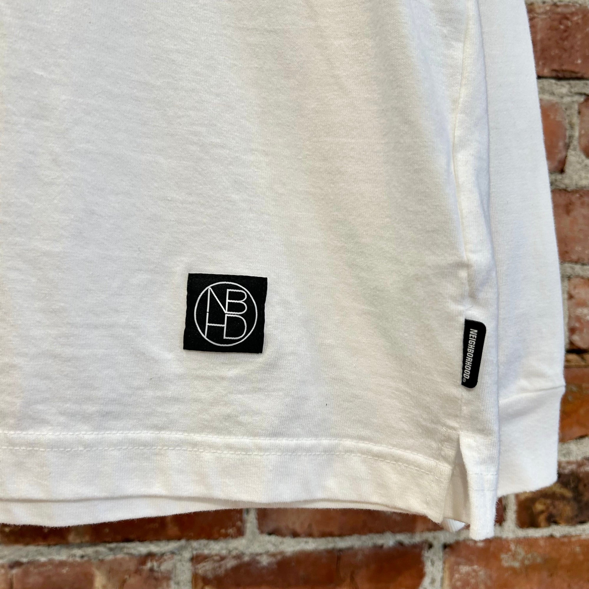 NEIGHBORHOOD TECHNICAL APPAREL POCKET LONG SLEEVE ‘WHITE’