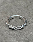CHROME HEARTS SCROLL BAND RING ‘SILVER’