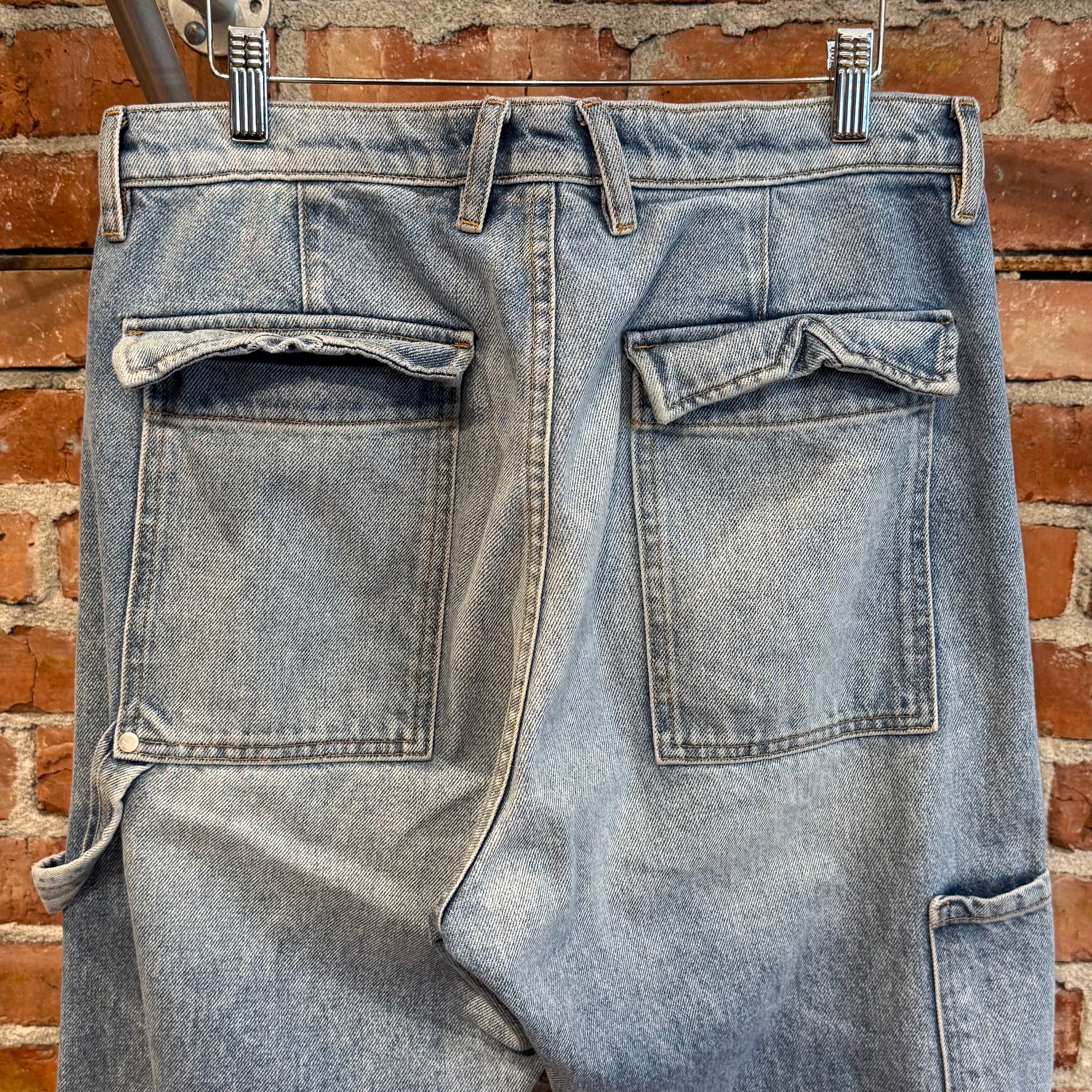 RHUDE CARPENTER DENIM PANTS ‘BLUE’