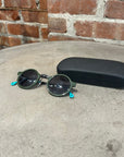 KAPITAL ADJUSTABLE NAVY ISSUE SUNGLASSES ‘GREEN’