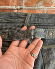 KAPITAL STRAIGHT LEG CENTURY DENIM JEANS ‘INDIGO’