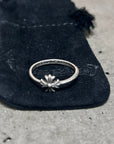 CHROME HEARTS PLUS CROSS BUBBLEGUM RING ‘SILVER’