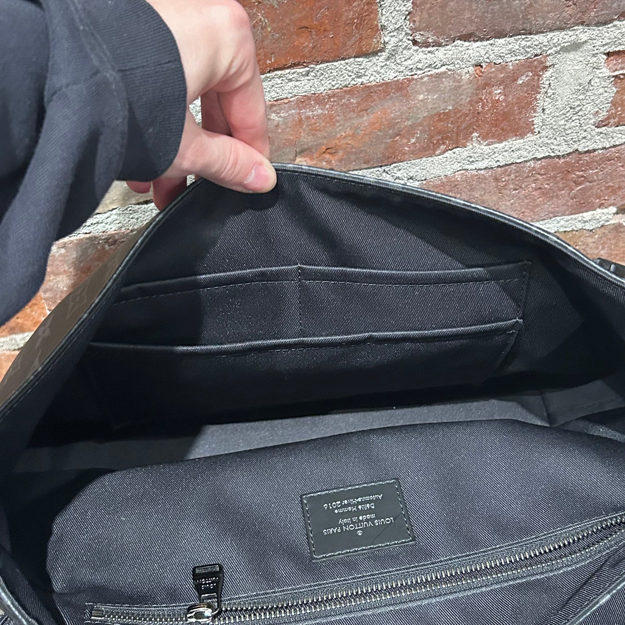 LOUIS VUITTON CROSSBODY MONOGRAM BAG ’BLACK’