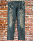 POLO RALPH LAUREN DENIM & SUPPLY BORO REPAIR DENIM ‘MUD WASH’