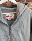 PRADA VINTAGE NYLON SHELL JACKET ‘GREY’
