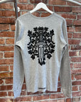 CHROME HEARTS DAGGER VINE LONGSLEEVE THERMAL ‘GREY’
