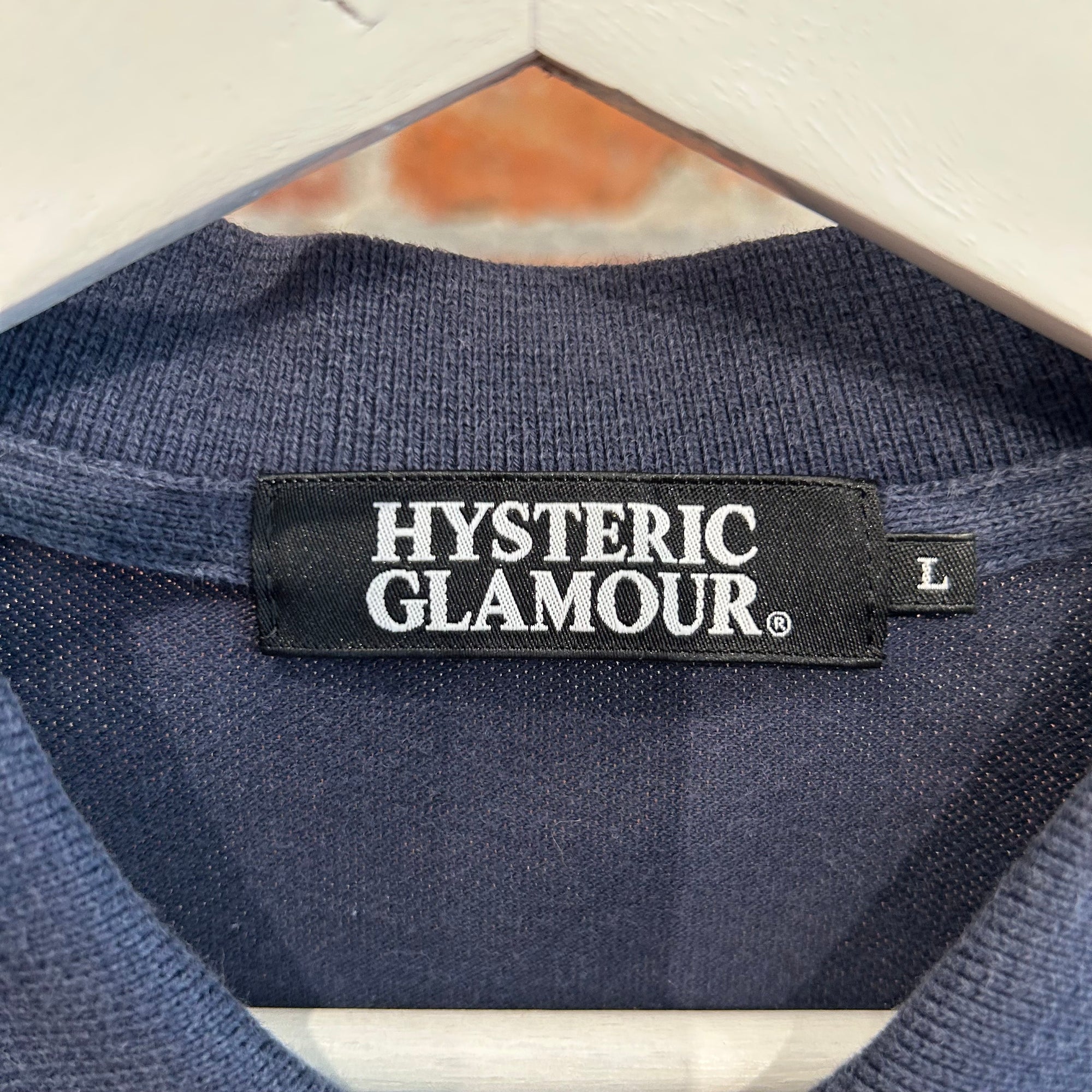 HYSTERIC GLAMOUR V.I.P. CLUB POLO 'NAVY'