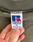 RUSSELL ATHETLIC 90S VINTAGE FADER CREWNECK ‘FADED OLIVE’