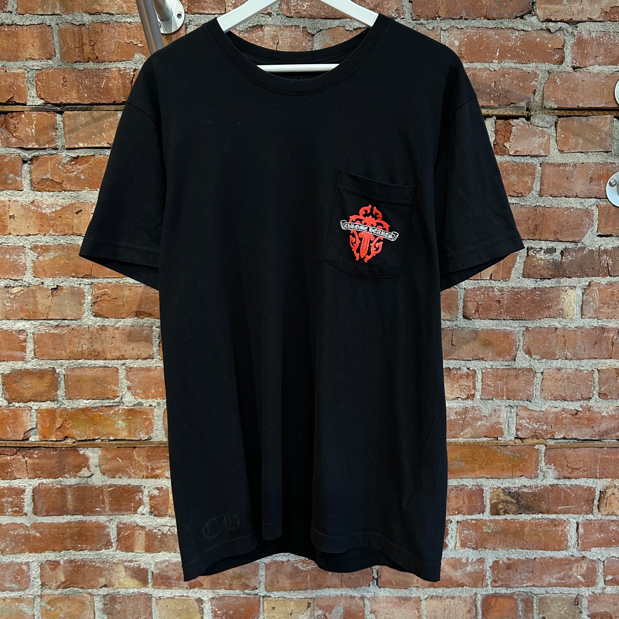 CHROME HEARTS DAGGER VINE TEE ‘BLACK/RED’