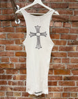 CHROME HEARTS T-BAR TANK ‘WHITE’