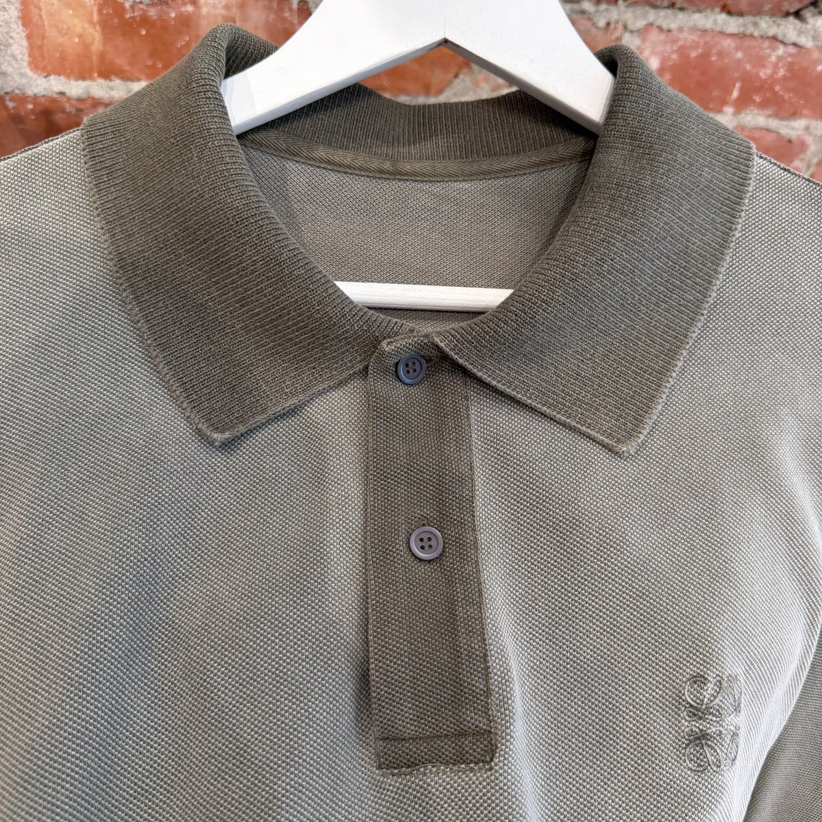 LOEWE LOGO POLO SHIRT ‘SAGE’