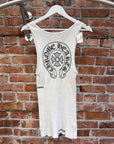 CHROME HEARTS TANK TOP ‘WHITE’