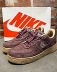 STUSSY X NIKE AIR FORCE 1 DYED SNEAKERS ‘MAUVE’