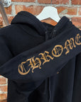 CHROME HEARTS BROWN F*CK YOU SCRIPT HOODIE ‘BLACK’
