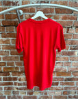 SNOBS DOWNTOWN SLUT TEE ‘RED’