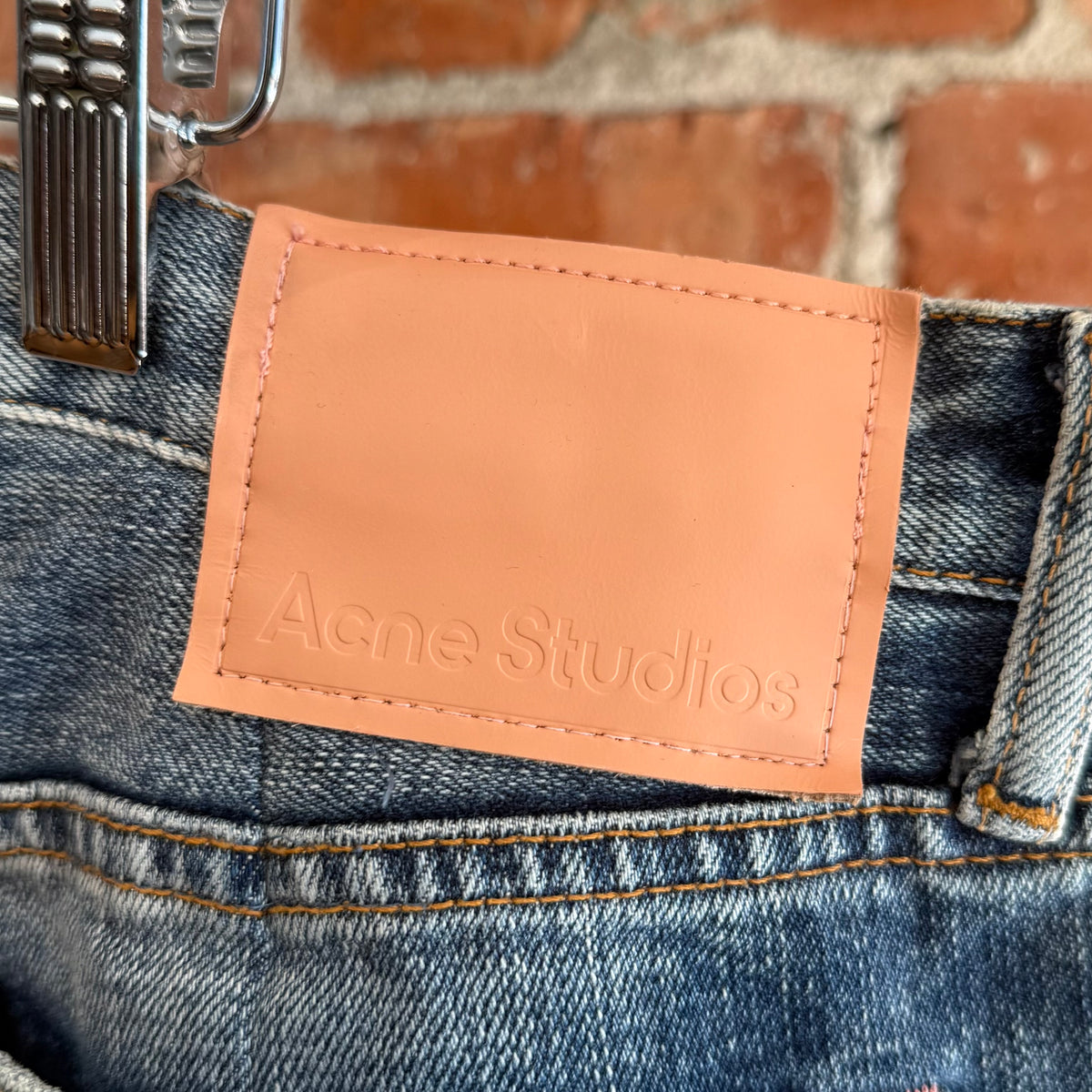 ACNE STUDIOS 1996 MID TORN DENIM ‘BLUE’