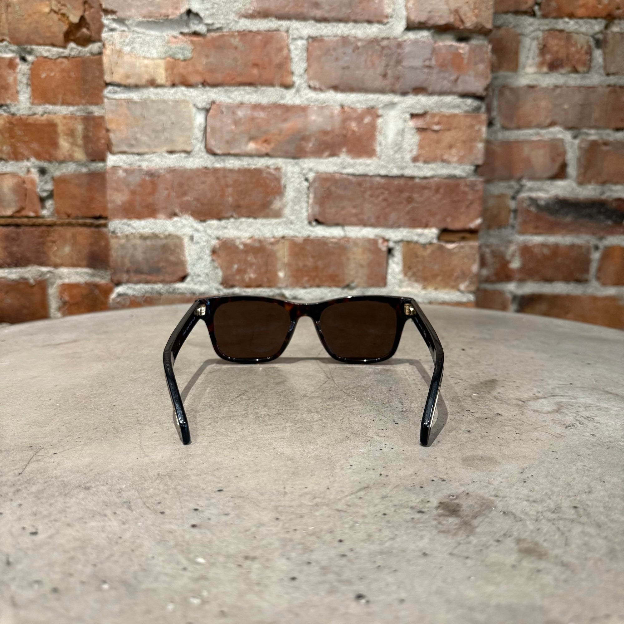 PRADA SPR A17 RECTANGULAR SUNGLASSES ‘DARK TORTOISE’