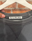 ACNE STUDIOS LOGO SCRIPT SWEATSHIRT ‘SLATE’