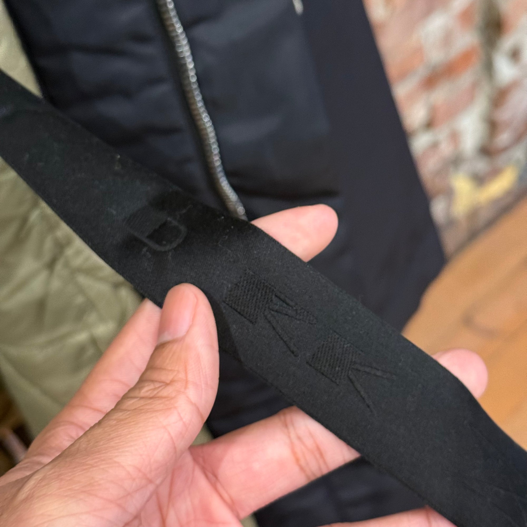 RICK OWENS FISHTAIL PARKA ‘BLACK’