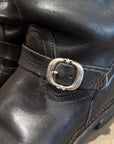 CHROME HEARTS WESCO ENGINEER BOSS BOOTS ‘BLACK’