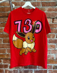 ASSPIZZA EEVEE REVIVED TEE ‘RED’