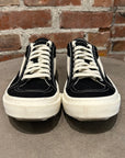 RICK OWENS SS26 TEMPLE VINTAGE LOW SNEAKERS ‘BLACK’