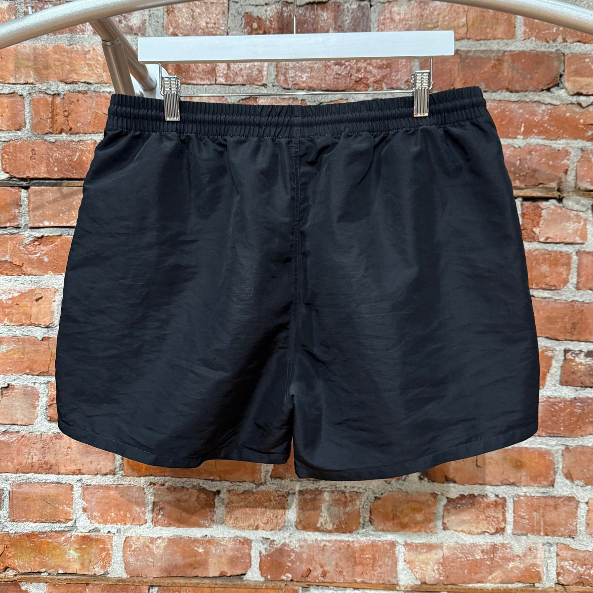 BALENCIAGA SS21 HOTELS &amp; RESORT SWIM SHORTS ‘BLACK’