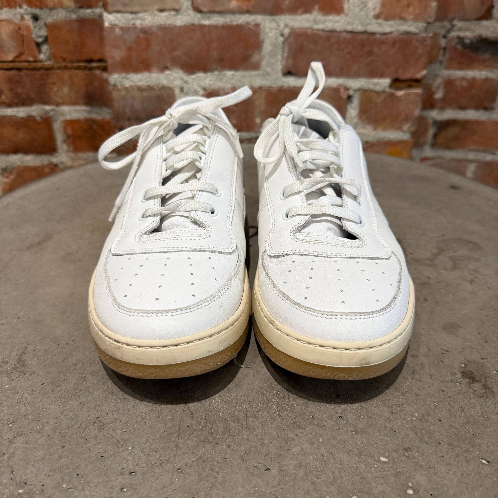 ACNE STUDIOS FACE LOGO LACE SNEAKERS ‘WHITE’