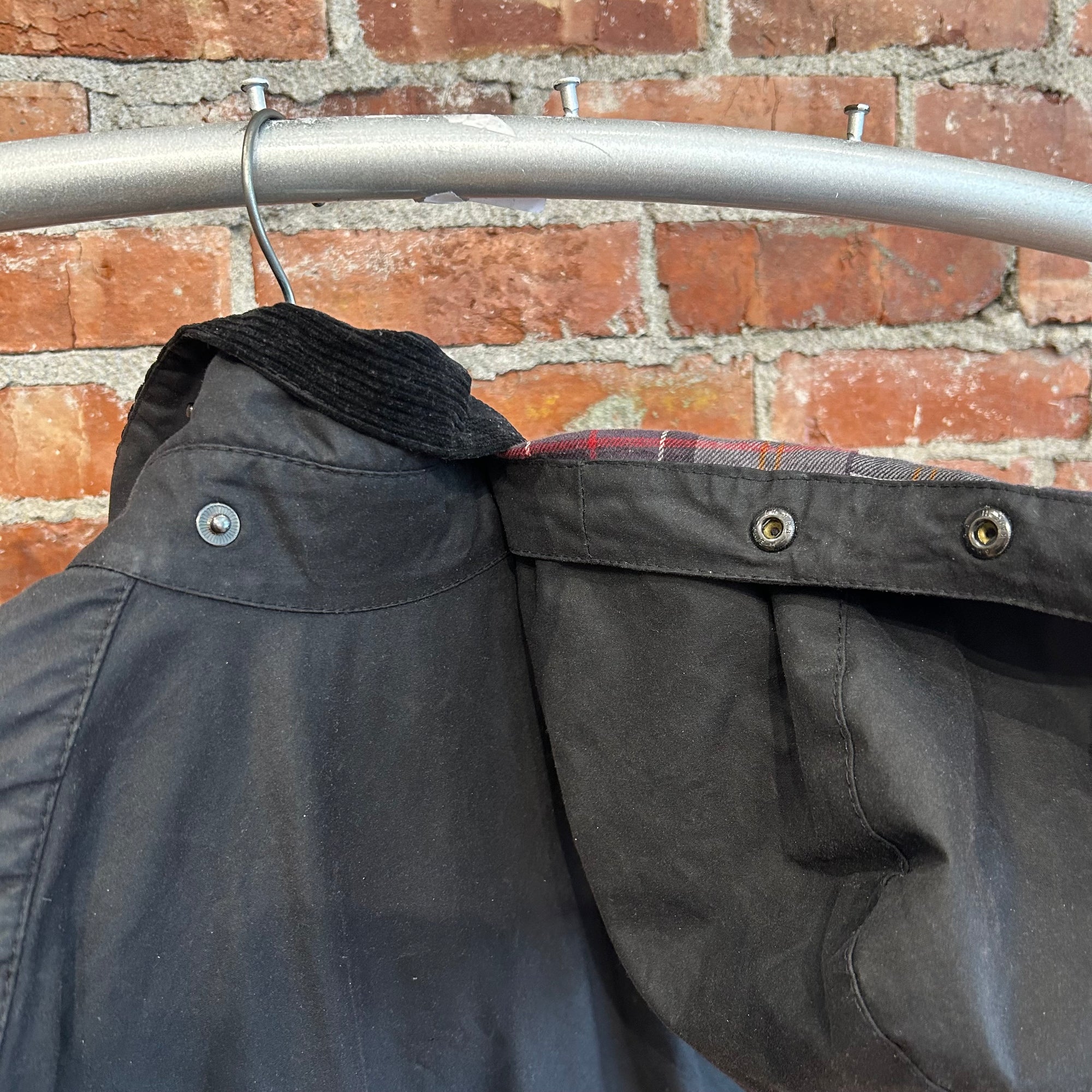 BARBOUR WAXED BEDALE JACKET ‘BLACK’
