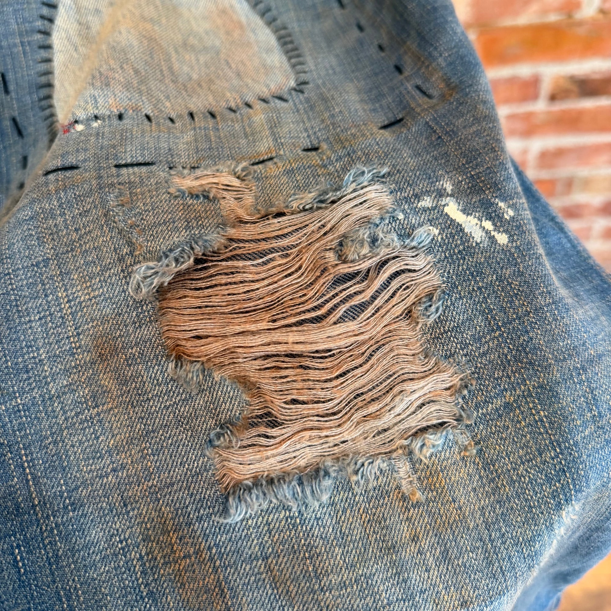 GALLERY DEPT. BARE KNUCKLE MUDWASH DENIM ‘BLUE’
