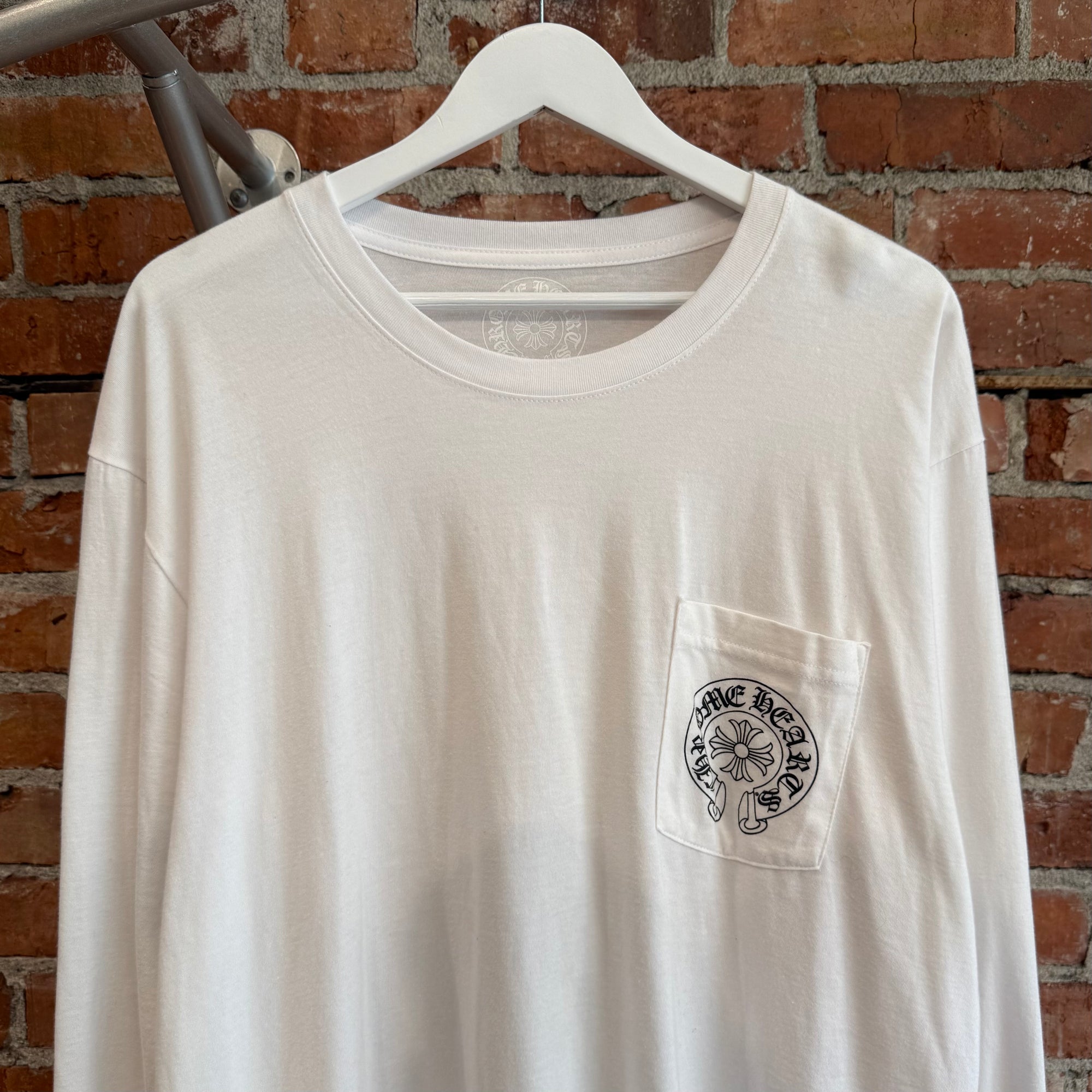 CHROME HEARTS LAS VEGAS FLORAL LONGSLEEVE ’WHITE’