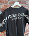CHROME HEARTS ARC SCRIPT LOGO POCKET TEE ‘BLACK’