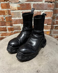 RICK OWENS BOZO TRACTOR CHELSEA BOOTS ‘BLACK’