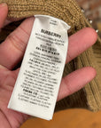 BURBERRY AW22 CRYSTAL EMBELLISHED KNIT SWEATER ‘KHAKI’