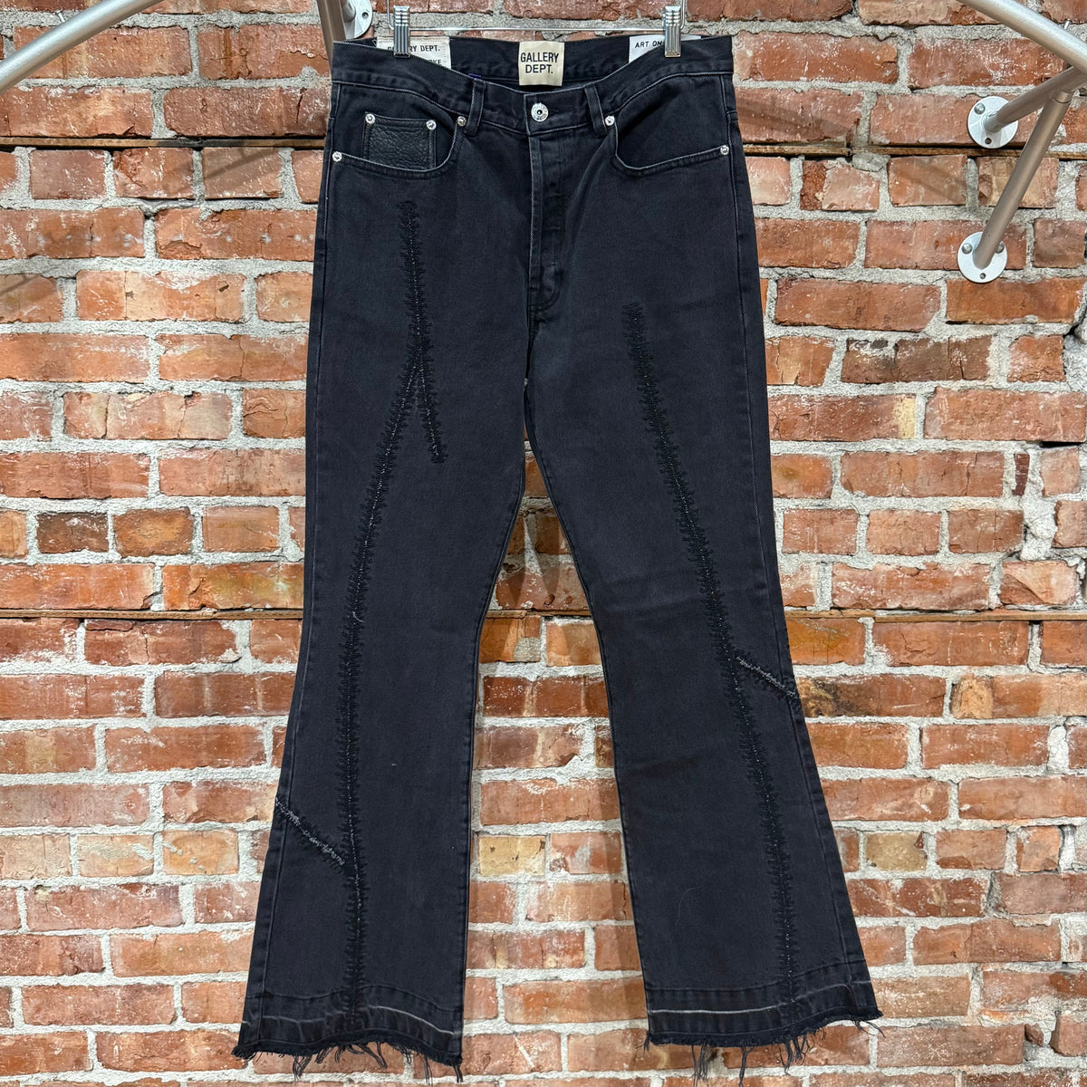 GALLERY DEPT. YORKE FLARE DENIM ‘BLACK’