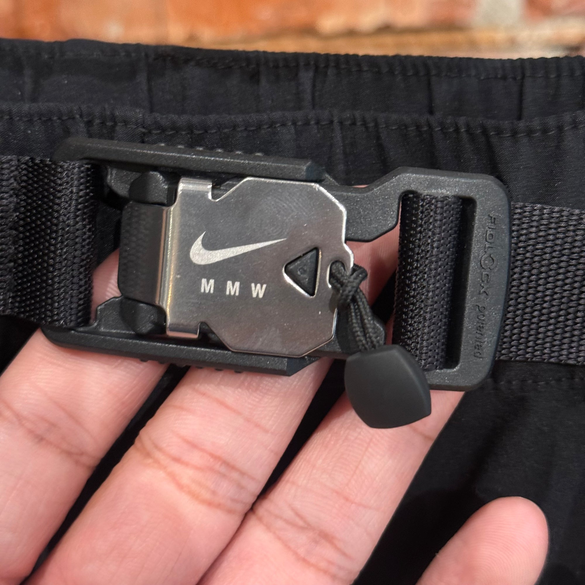 MMW X NIKE CONVERTIBLE TECHWEAR PANTS ‘BLACK’