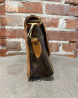 LOUIS VUITTON VINTAGE MONOGRAM SIDE BAG ‘BROWN’