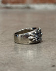 CHROME HEARTS CLASSIC FLORAL RING ‘SILVER’