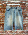 BASKETCASE GALLERY BREACHER DENIM SHORTS ‘LIGHT WASH’