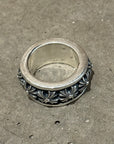 CHROME HEARTS PLUS CROSS SPINNER RING ‘SILVER’