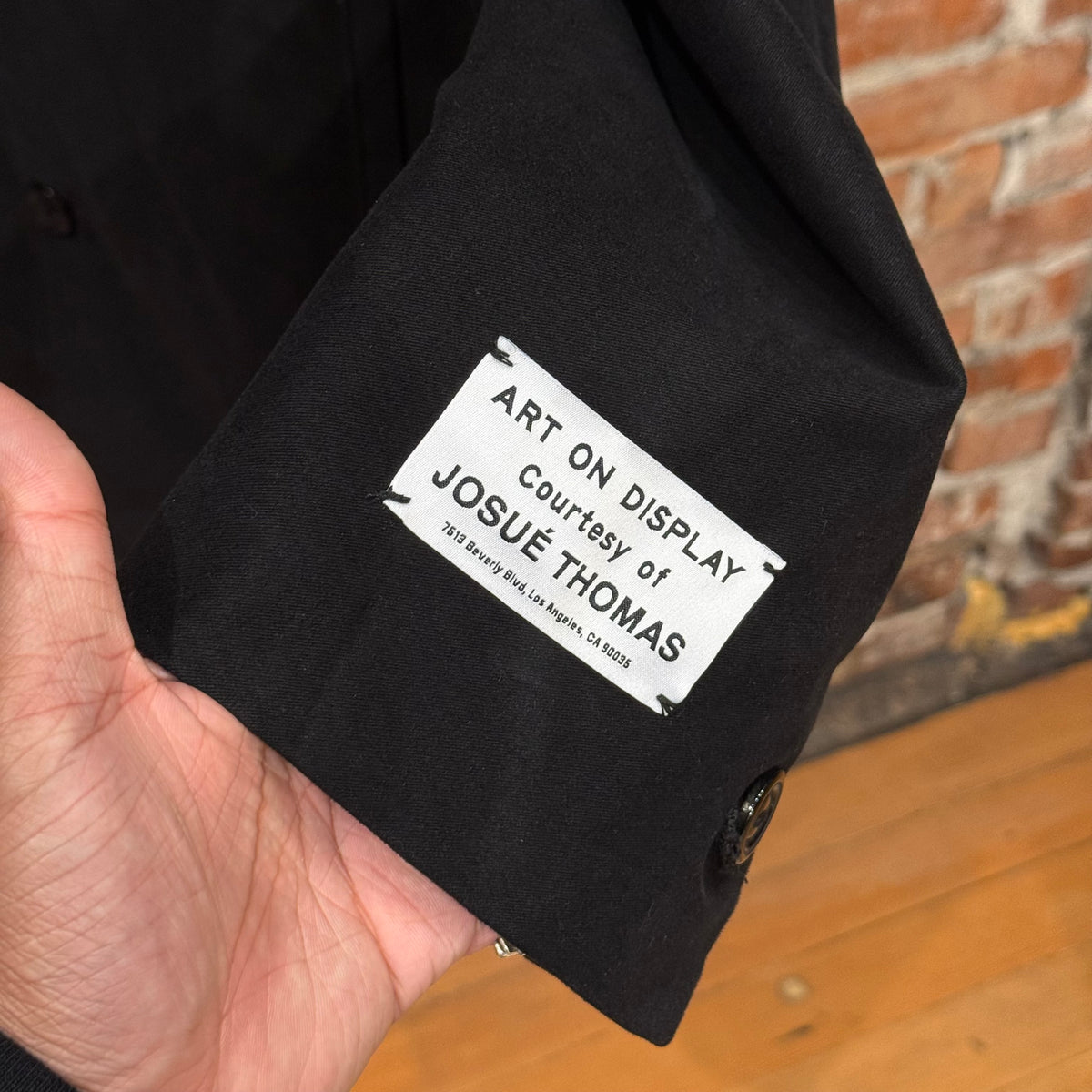 GALLERY DEPT. CHATEAU RAZOR COAT ‘BLACK’