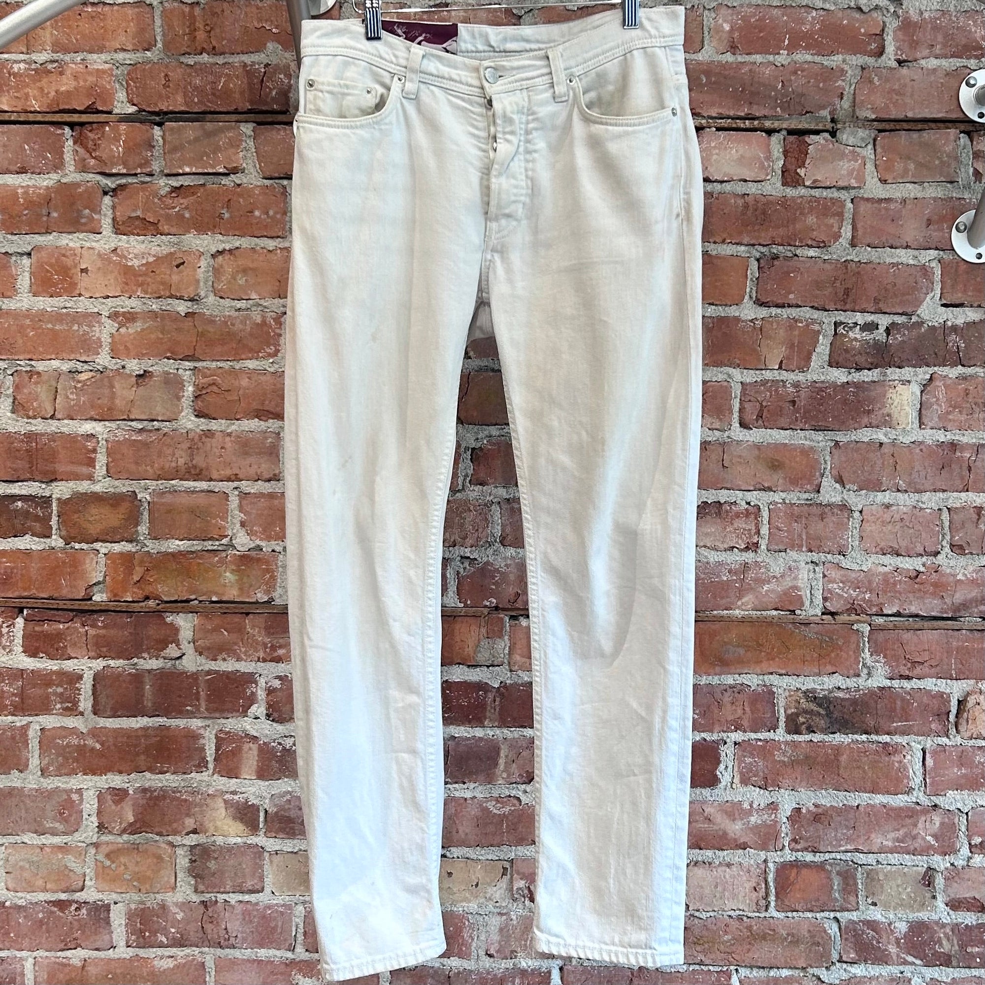 ENFANTS RICHES DEPRIMES PERFECT CUT DENIM 'WHITE'
