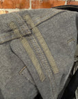 RICK OWENS FW21 GETHSEMANE DRKSHDW WAXED DETROIT DENIM ‘BLACK’