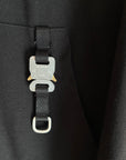 1017 ALYX  9SM BUCKLE HOODIE ‘BLACK’