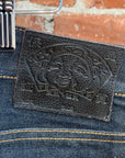 EVISU SELVEDGE ID SINGLE GULL DENIM ‘INDIGO/WHITE’