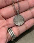 CHROME HEARTS ANGEL MEDALLION NECKLACE ‘SILVER’