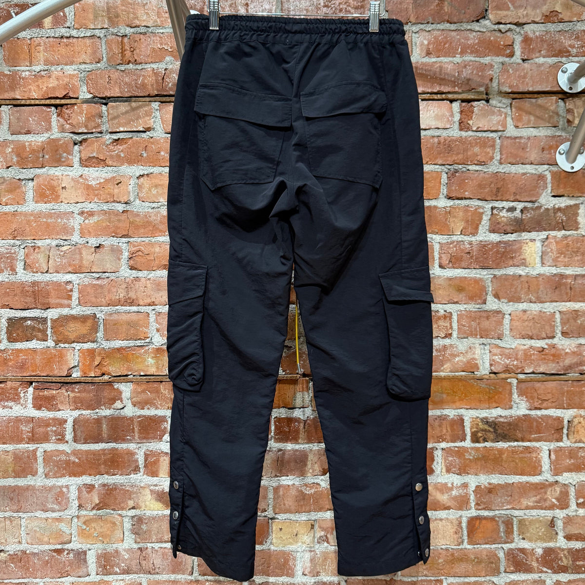 RHUDE RIFLE NYLON CARGO PANTS ‘BLACK’